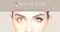 Desktop Screenshot of novalash.com